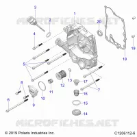 CRANKCASE COVER ASM, RIGHT
