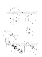 KOLBEN AND KURBELWELLE  INDY LITE (4918591859027A)