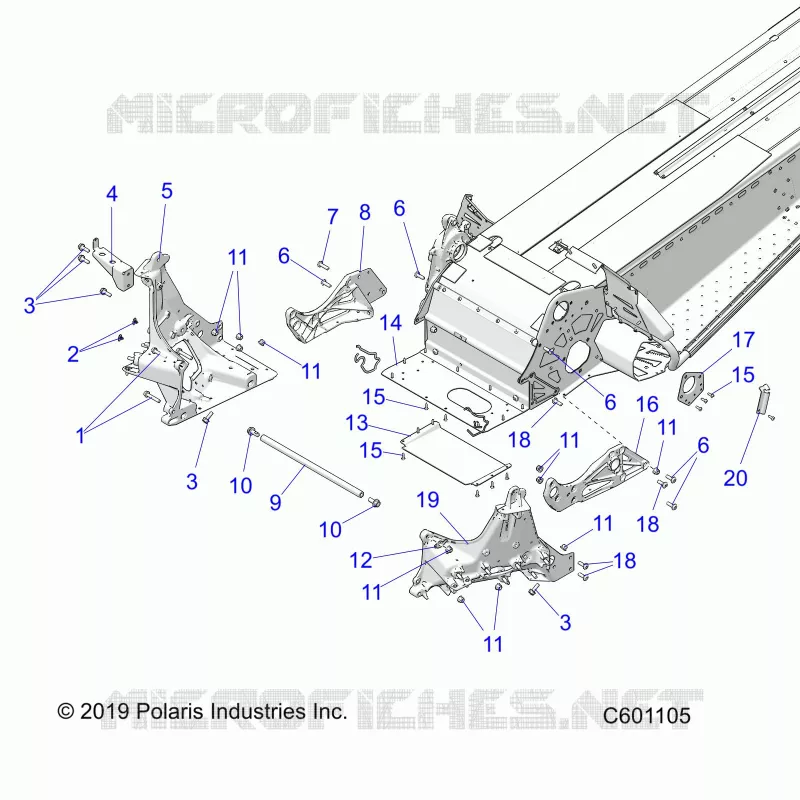 CHASSIS, BULKHEAD ASM.