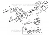 GETRIEBEGEHÄUSE/BREMSE AND KETTEN ??COVER MOUNTING XPLORER 400L W97CC38C (4939753975C005)