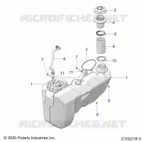 KRAFTSTOFFSYSTEM, FUEL TANK