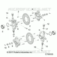 FRONT SUSPENSION HUB