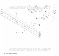 RAHMEN, OPTIONEN, BUMPER AND MOUNT, FRONT, RUGGED, US