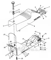SITZ   GASBEHÄLTER ASSEMBLY XLT 0940767, XLT SP 0940667   XLT SKS 0940567 (4925022502003A)