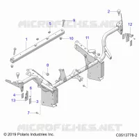 CHASSIS, FRONT RAHMEN ASM. (USA ONLY)
