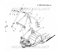LENKUNG POST/STEUER HOOP MOUNTING