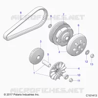 ANTRIEB, PRIMARY CLUTCH