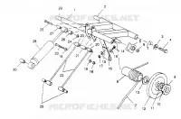 HINTER Drehmomentarm XLT 0950756, XLT SKS 0950556,  XLT SKS EURO E95055 (4928842884C002)