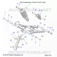 SUSPENSION, FRONT DREHMOMENTARM