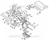HINTER CAB   SITZ XPLORER 400L W98CC38C (4945414541A006)