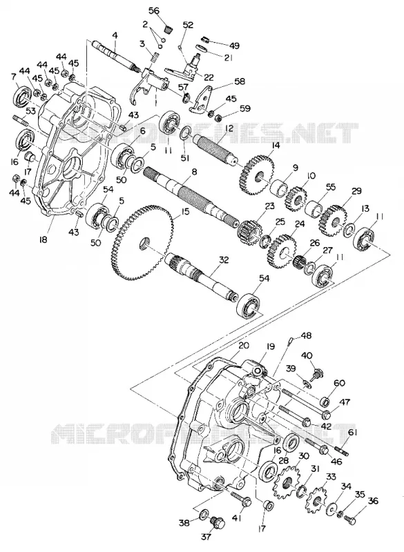 GEARCASE ASSEMBLY (4918541854037A)