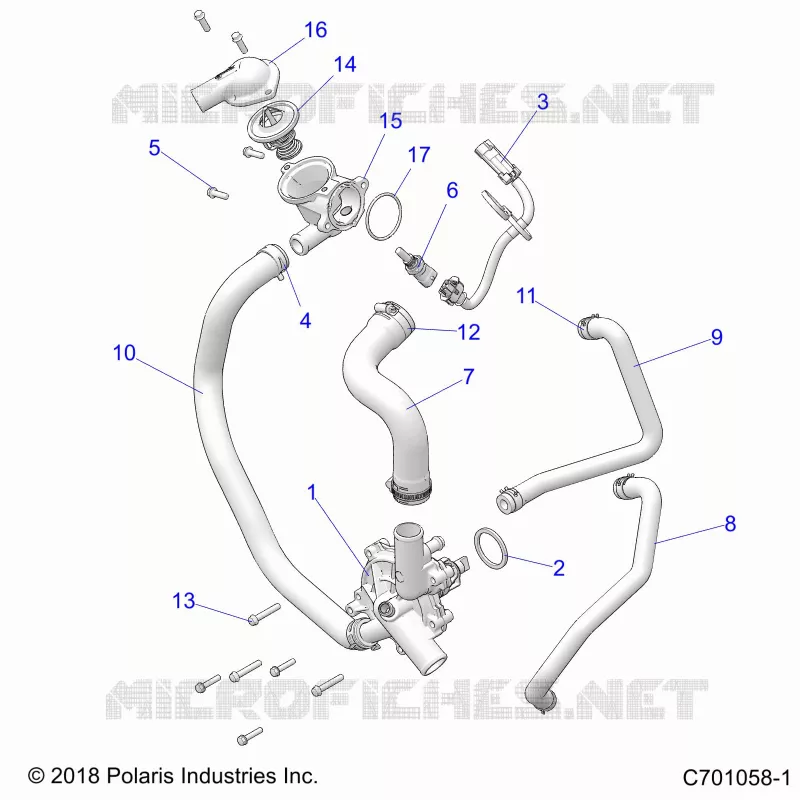MOTOR, WATERPUMP AND BYPASS