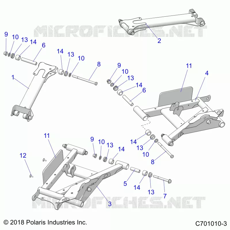 HINTERRADAUFHÃ„NGUNG CONTROL ARMS