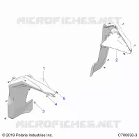 FENDER FLARES, FRONT