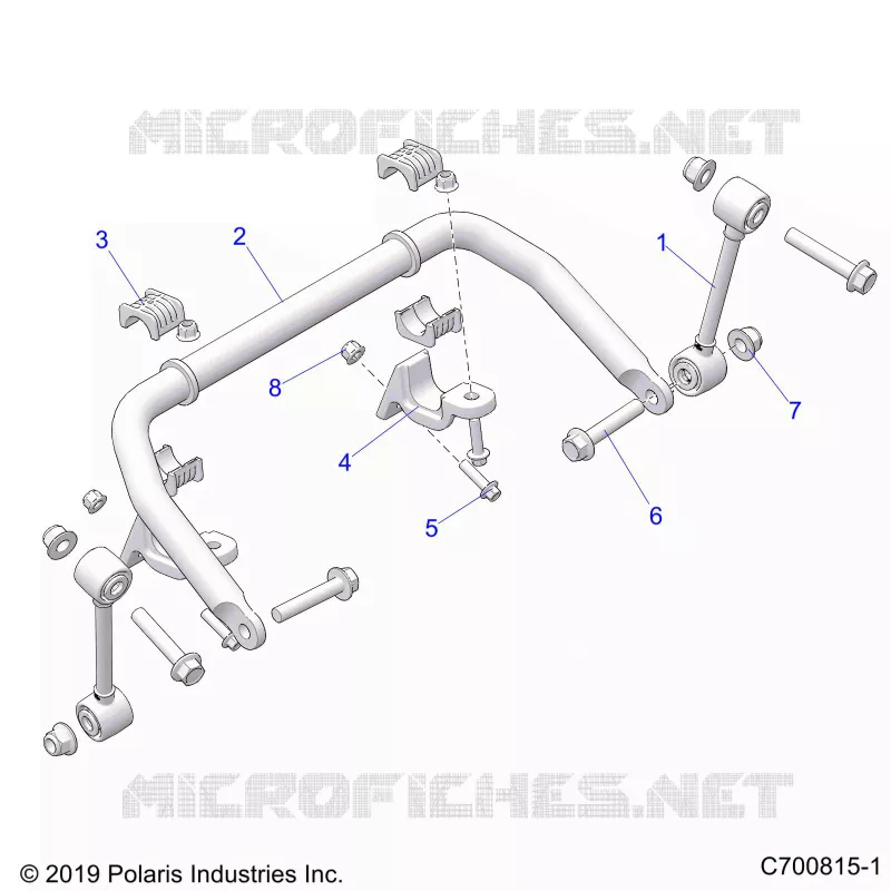SUSPENSION, FRONT STABILISATORSTANGE- G21GMJ99AJ/AZ/BJ/BZ (C701011-2)