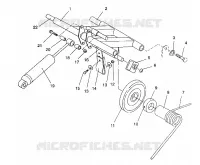 HINTER Drehmomentarm 440 / 0930760 and 440 SKS / 0930560 (4922932293022A)