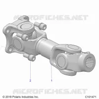DRIVE TRAIN, PROP HINTERWELLE