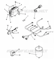 TEILE EFI 500 EFI / 0930674 AND  500 EFI SKS / 0930574 (4922962296038A)