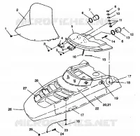 HAUBE ASSEMBLY 500 EFI E942774 and  EFI SKS E942574 (49274127410007)