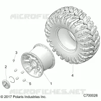 WHEELS, REAR