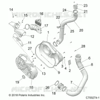 ANTRIEB, CLUTCH COVER AND DUCTING