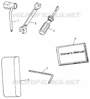 TOOL KIT HURRICANE B964466 AND  INTL. HURRICANE I964466 (4935733573B012)