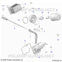 ENGINE, DIPSTICK &amp; OIL FILTER