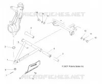 SUSPENSION, A-ARM and STREBE MOUNTING