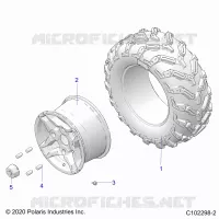 RADS, REAR TIRE