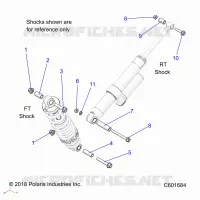 SUSPENSION, SHOCK MOUNTING, REAR SUSP.