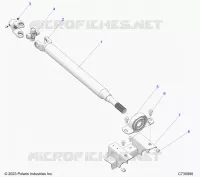 ANTRIEB, MID PROP SHAFT