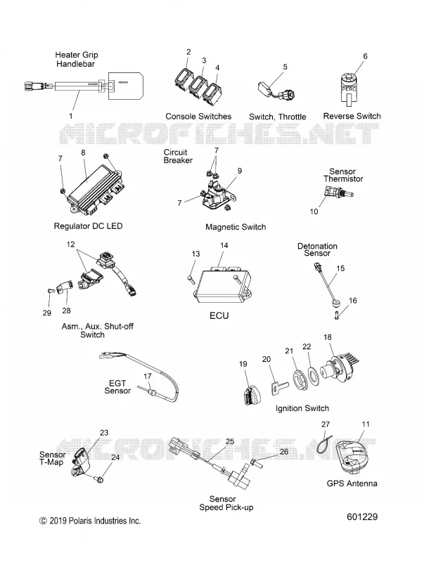 ELEKTRIC, SWITCHES, SENSORS AND COMPONENTS