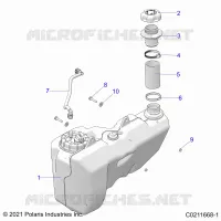 KRAFTSTOFFSYSTEM, FUEL TANK