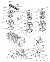 CYLINDER   MANIFOLD ASSEMBLY STORM 0965782, STORM SKS 0965582, EURO STORM (4931593159D001)