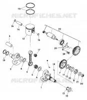 KURBELWELLE AND PISTON ASSEMBLY (4918531853036A)