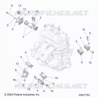 MOTOR, MOUNTING &amp; LONG BLOCK