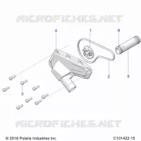 MOTOR, WATERPUMP IMPELLER AND COVER