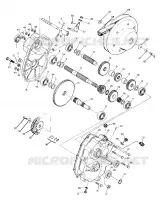 GEARCASE ASSEMBLY 1988 2X4 UPDATE