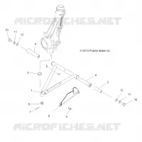 SUSPENSION, A-ARM and STREBE MOUNTING
