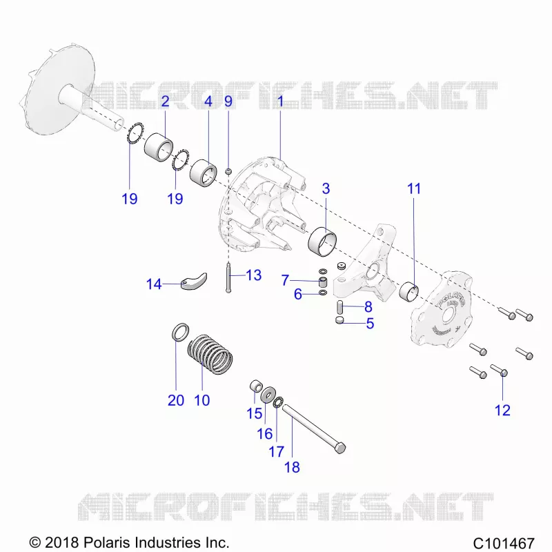 ANTRIEB, PRIMARY CLUTCH
