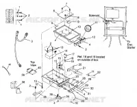 ELEKTRISCHE BOX HURRICANE B964466 and  Intl. HURRICANE I964466 (4935733573B010)