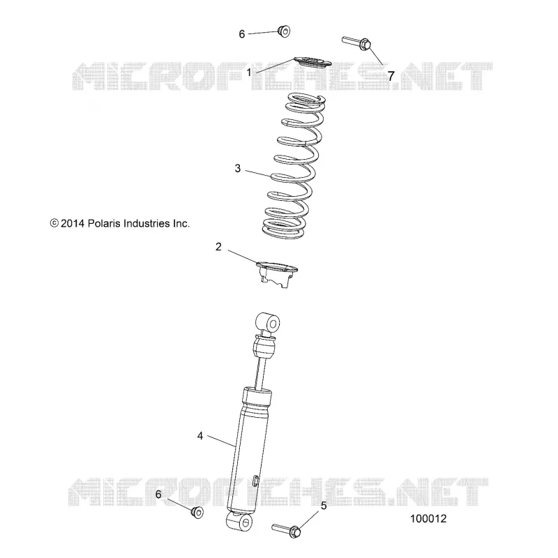 FRONT SUSPENSION SHOCK