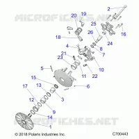 ANTRIEB, PRIMARY CLUTCH