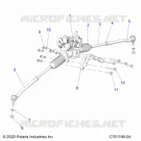LENKGETRIEBE BOX W/EPS AND RELATED