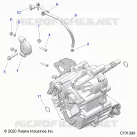 ANTRIEB, MAIN GEARCASE MOUNTING