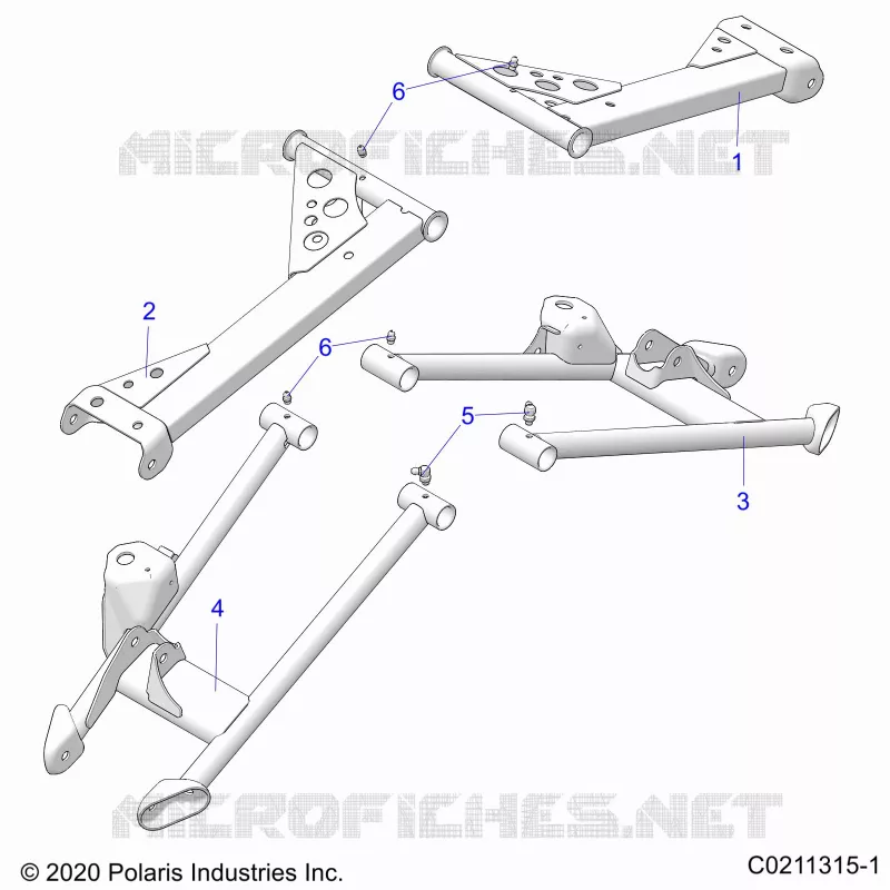 HINTERRADAUFHÃ„NGUNG CONTROL ARMS