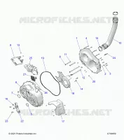 ANTRIEB, CLUTCH COVER AND DUCTING