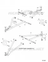 FRONT SUSPENSION CONTROL ARMS