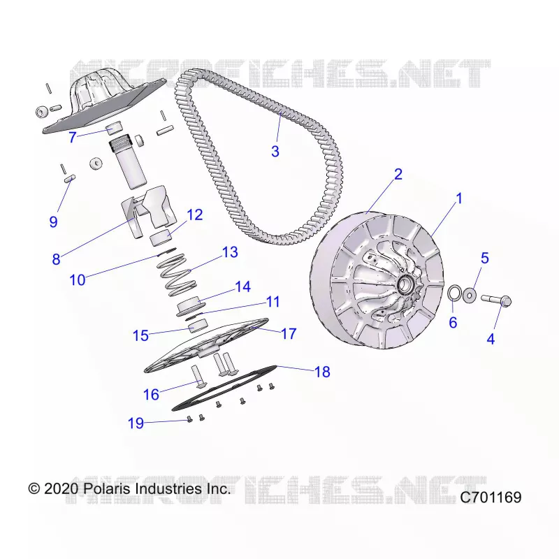 ANTRIEB, SECONDARY CLUTCH