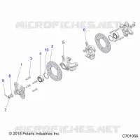 FRONT SUSPENSION CARRIER AND HUB
